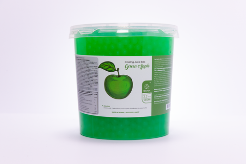 Green Apple fruit Popping