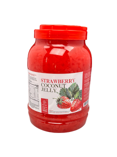 strawberry coconut jelly